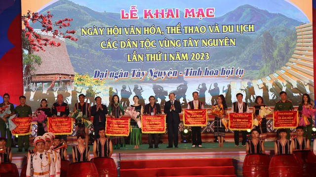 Khai mạc Ngày hội văn hóa, thể thao và du lịch các dân tộc vùng Tây Nguyên lần thứ I, năm 2023