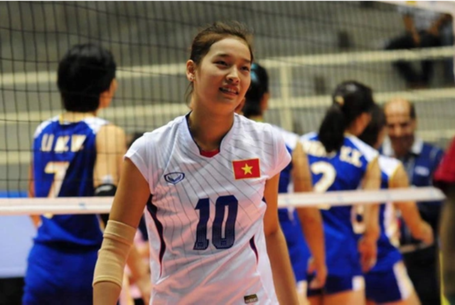 Dương Thị Nhàn từng là tuyển thủ bóng chuyền nữ Việt Nam