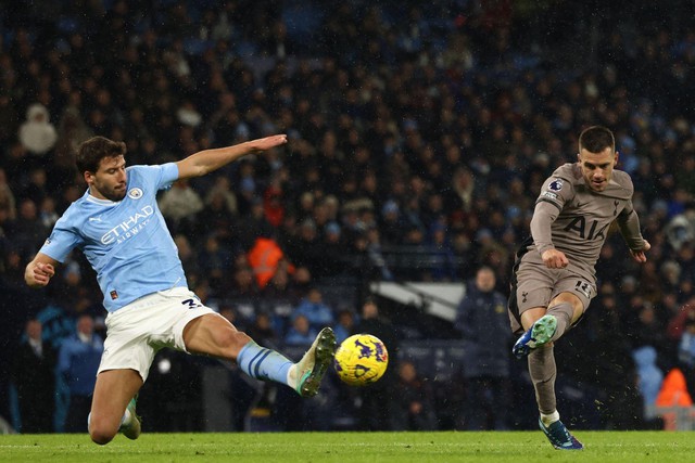 TRỰC TIẾP Man City vs Tottenham (3-3): Kulusevski khiến Ederson bất lực (Hiệp 2) - Ảnh 6.