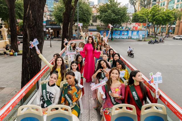 Thí sinh Miss Earth 2023 tham gia lễ phát động Tuần lễ Du lịch TP. Hồ Chí Minh - Ảnh 10.