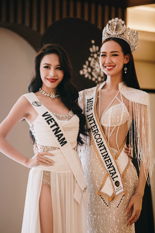 Ngọc Hằng dạy tiếng Việt cho thí sinh Miss Intercontinental 2023 - Ảnh 3.