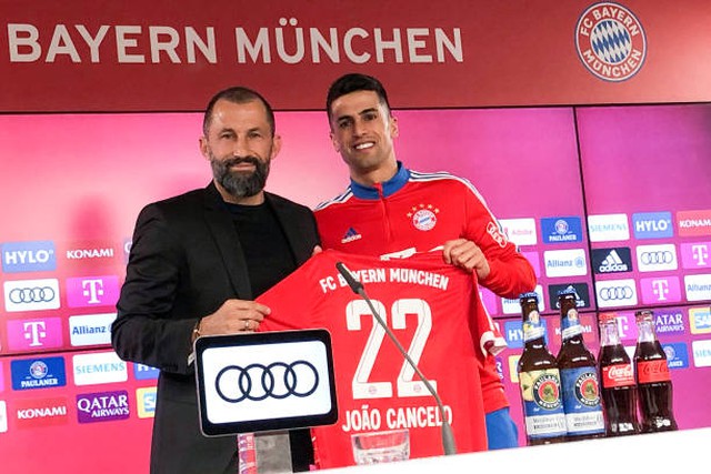 Joao Cancelo gia nhập Bayern Munich