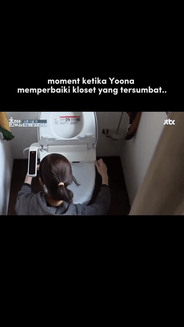 Mẹo vặt cực hay: Yoona (SNSD) có cách thông bồn cầu đơn giản, không cần dùng đến ống thông  - Ảnh 2.