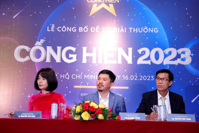 Lễ công bố Đề cử Giải Cống hiến 2023: Cập nhật - trẻ trung - thẳng thắn - minh bạch - Ảnh 1.