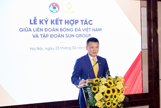 Tập đoàn Sun Group hợp tác với VFF cùng phát triển bóng đá việt nam - Ảnh 2.