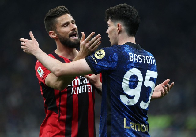 Link xem trực tiếp bóng đá Inter vs Milan, vòng 21 Serie A - Ảnh 3.