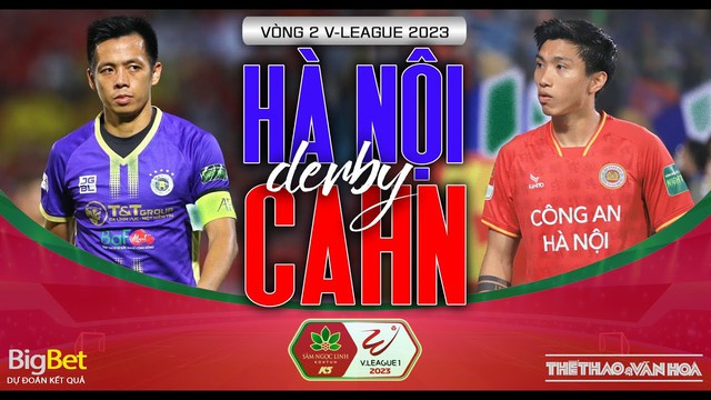 Xem trực tiếp trận Hà Nội FC vs Công An Hà Nội (19h15 hôm nay) ở đâu? Kênh nào?