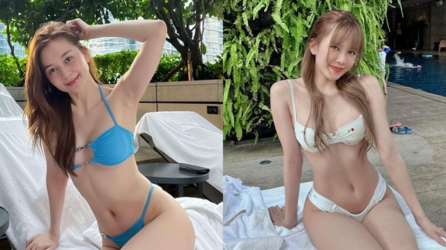 Cặp chị em ruột sở hữu body 'nhìn là mê': Thiều Bảo Trâm diện bikini gây sốt cõi mạng, nhìn sang Thiều Bảo Trang còn 'cháy' hơn