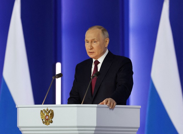 Tổng thống Nga ký ban hành luật đình chỉ tham gia hiệp ước New START - Ảnh 1.
