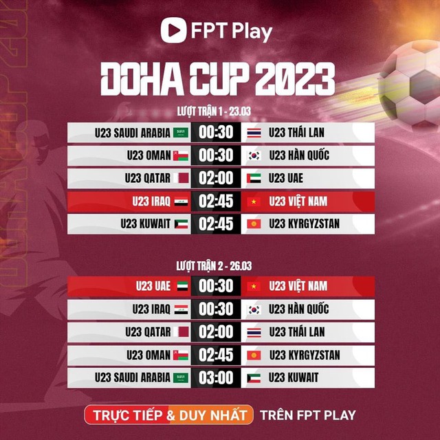 Kênh nào trực tiếp Doha Cup? - Ảnh 3.