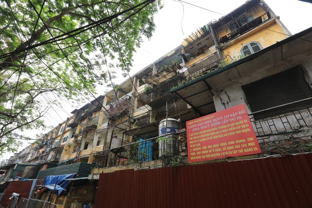 Hà Nội đẩy nhanh tiến độ di dời dân tại các chung cư cũ nguy hiểm - Ảnh 8.