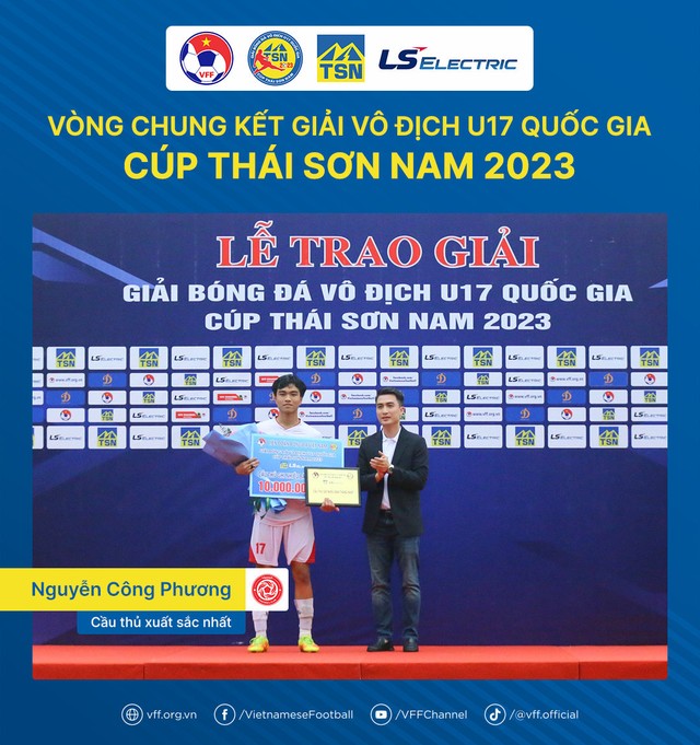 Đàn em Hoàng Đức, Công Phương tỏa sáng ở giải U17, tiết lộ lý do không tham dự VCK U20 châu Á - Ảnh 3.