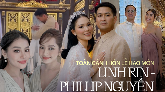 Toàn cảnh đám cưới Linh Rin - Phillip Nguyễn: Cô dâu chú rể phát 'cẩu lương', Chi Pu - Hà Tăng đọ sắc cam thường nhưng 1 khách mời gặp sự cố 