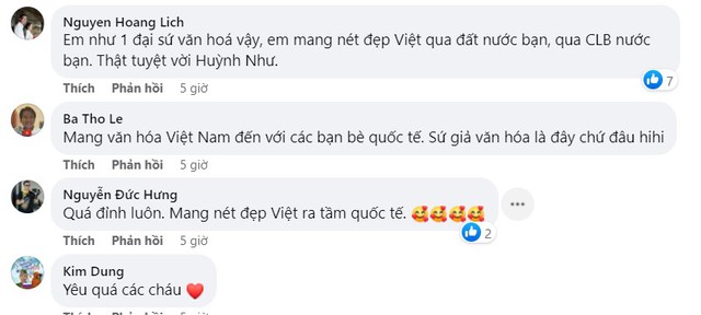 Huỳnh Như xinh như hoa hậu khi diện áo dài và nón lá Việt Nam với dàn sao của Lank, tái hiện màn ăn mừng của Ronaldo - Ảnh 5.