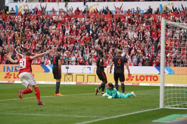 Bayern Munich thua ngược Mainz 1-3 ở vòng 29 Bundesliga