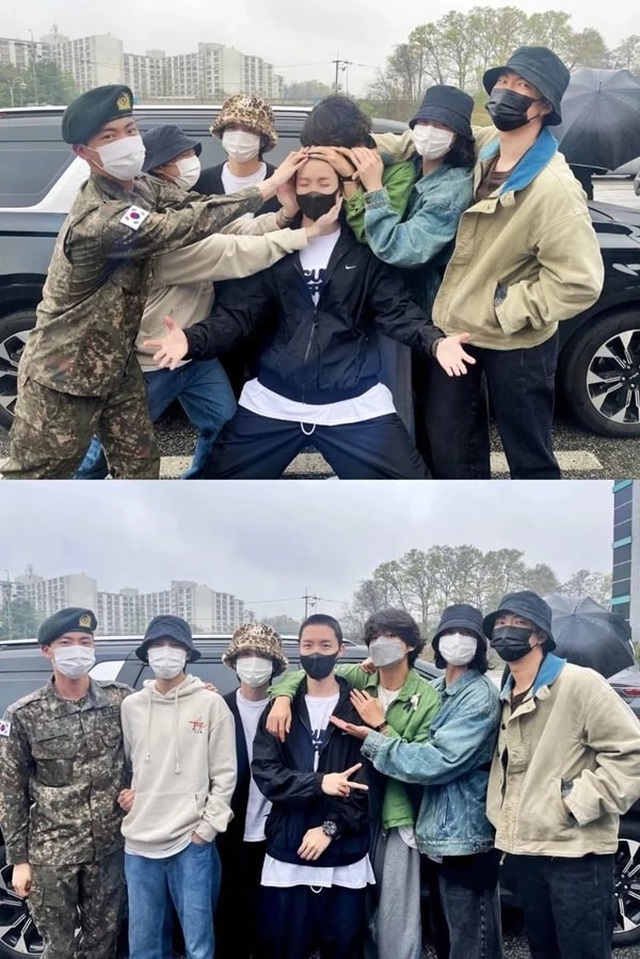 J-Hope của BTS trông khỏe mạnh tại trung huấn luyện quân sự - Ảnh 4.