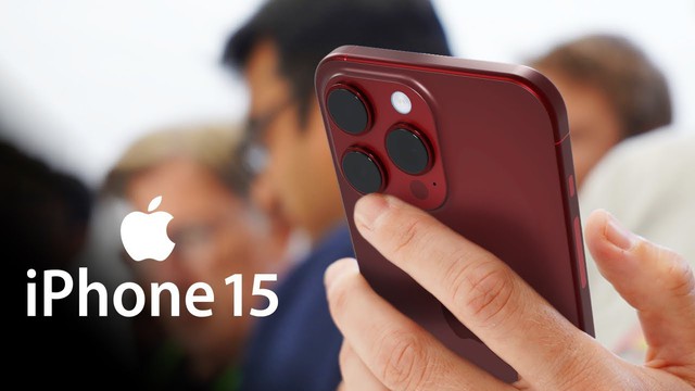 Hình ảnh mới nhất của iPhone 15 Pro lộ diện: Thêm màu đỏ đẹp lịm tim, phím bấm thay đổi sau 16 năm ra mắt