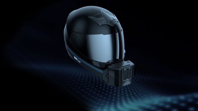 Gắn “điều hòa” cho mũ bảo hiểm, giá gần 400.000đ và đi kèm máy hệ thống lọc không khí - Ảnh 2.