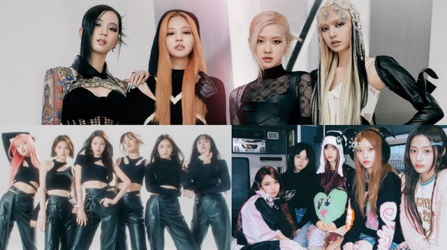 Blackpink vẫn áp đảo trên Bảng xếp hạng nhóm nhạc nữ Kpop