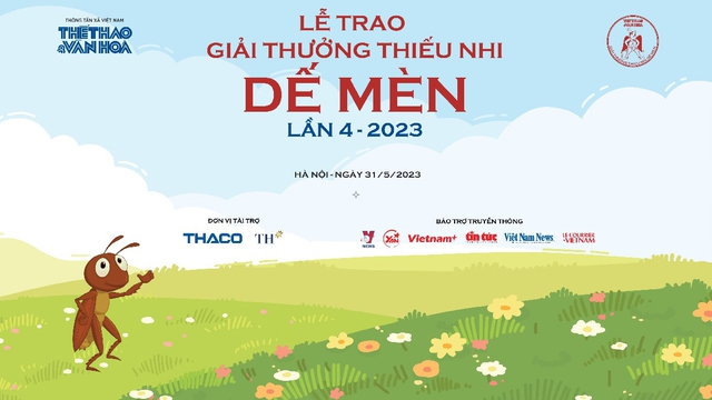 Giải thưởng Thiếu nhi Dế Mèn lần 4 - 2023: Lễ trao giải Dế Mèn - Tết nghệ thuật cho thiếu nhi