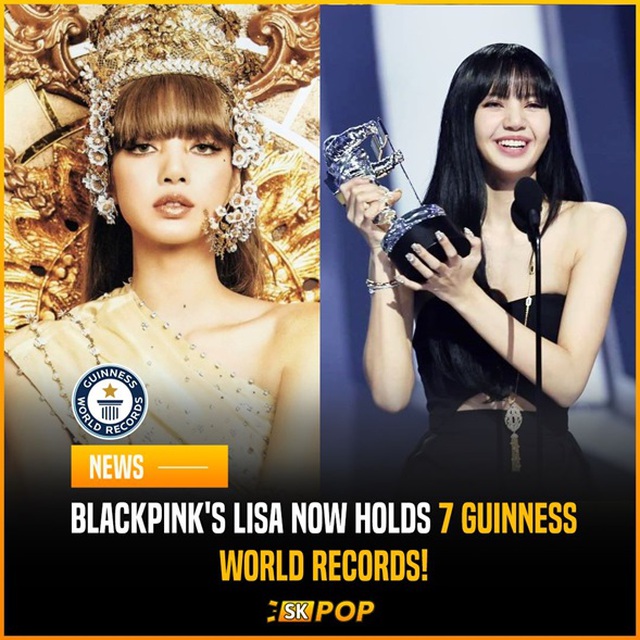 Lisa Blackpink đang có nhiều Kỷ lục Guinness Thế giới nhất trong K-pop - Ảnh 3.