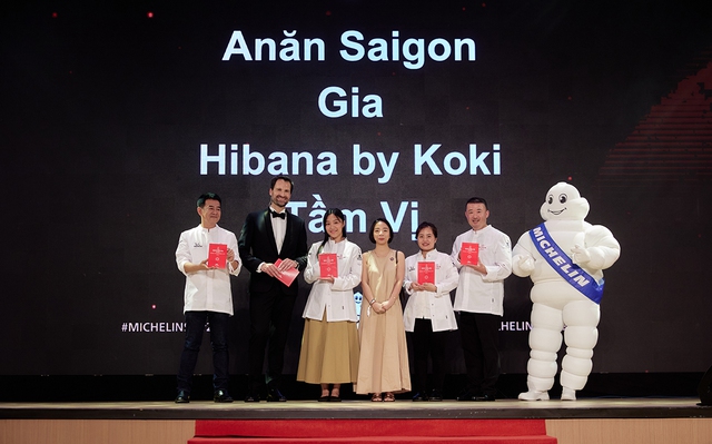 4 nhà hàng đầu tiên được gắn 1 sao Michelin tại Việt Nam - Ảnh 1.