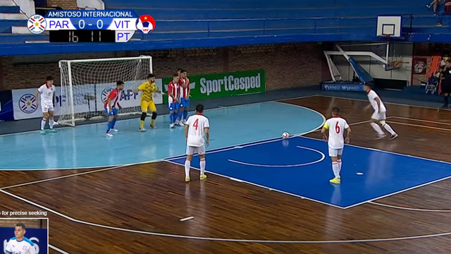 Văn Ý thủng lưới 4 bàn, futsal Việt Nam vẫn có trận đấu lịch sử với Paraguay - Ảnh 1.