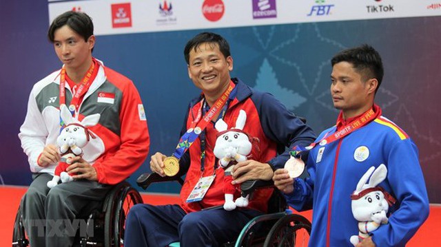 ASEAN Para Games: Việt Nam vững vàng ở vị trí thứ 3 bảng tổng sắp