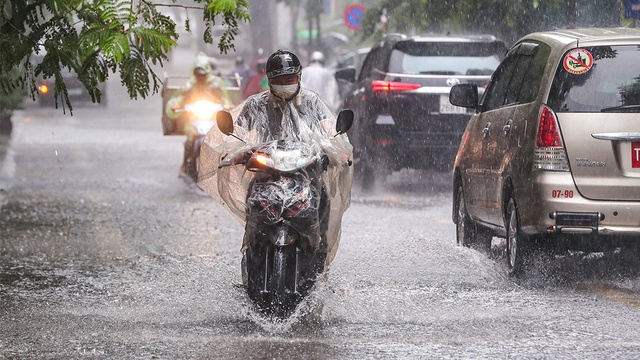 Bắc Bộ và Trung Bộ có mưa - Ảnh 1.