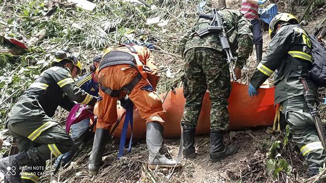 Xe buýt lao xuống vực núi tại Colombia, ít nhất 9 người thiệt mạng