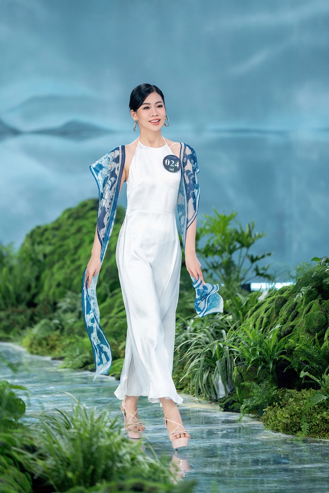 Miss Earth Việt Nam 2023: Dàn người đẹp Gen Z sáng tạo trang phục tái chế độc lạ - Ảnh 13.