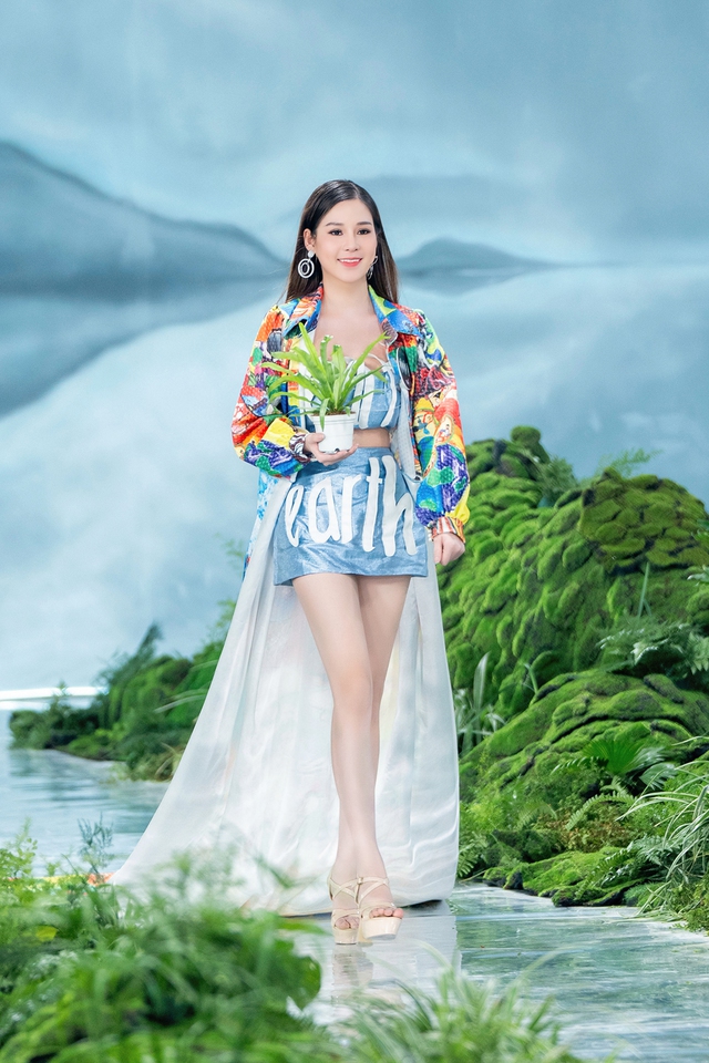 Miss Earth Việt Nam 2023: Dàn người đẹp Gen Z sáng tạo trang phục tái chế độc lạ - Ảnh 5.