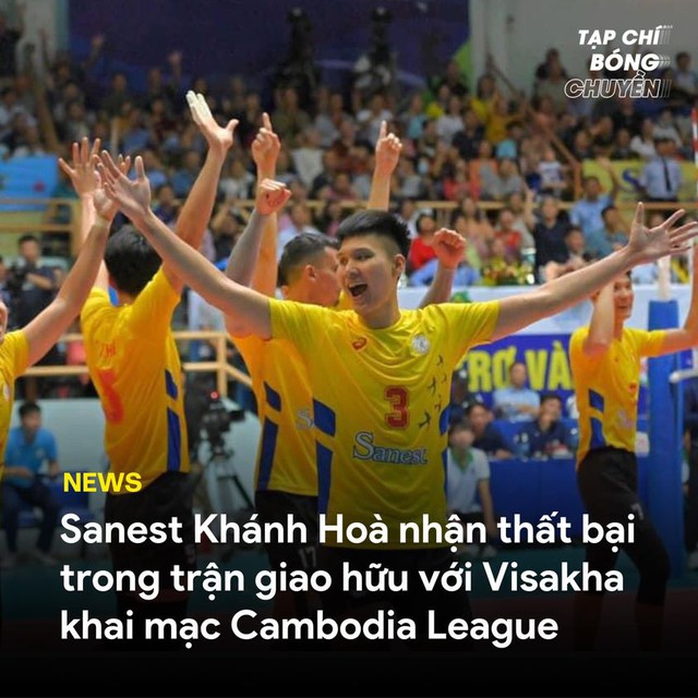 Tin nóng thể thao sáng 13/1: Nhà vô địch bóng chuyền Việt Nam thua ngược CLB Campuchia, Lê Tiến Anh đoạt cúp U14 ITF châu Á - Ảnh 2.