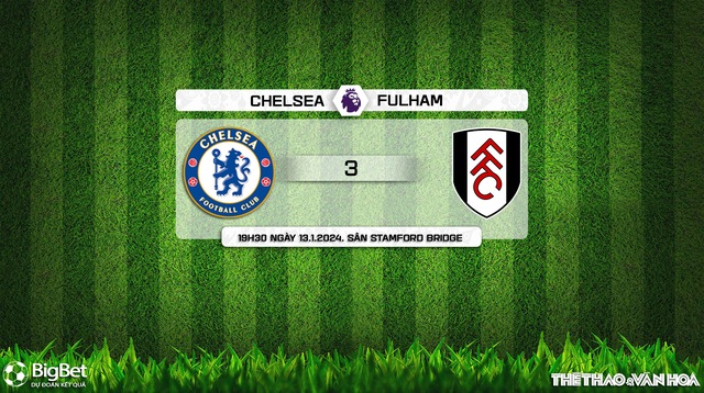 Nhận tấp tểnh soccer Chelsea vs Fulham (19h30, 13/1), vòng 21 Ngoại hạng Anh - Hình ảnh 8.