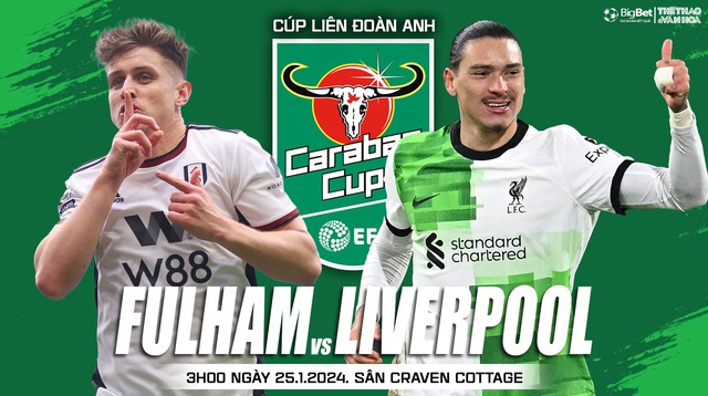 Nhận định bóng đá Fulham vs Liverpool (3h00, 25/1), bán kết lượt về cúp Liên đoàn - Ảnh 2.