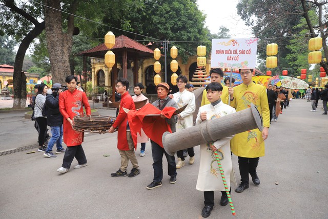 Độc đáo nghi thức rước diều cổ tại Hoàng thành Thăng Long - Ảnh 2.