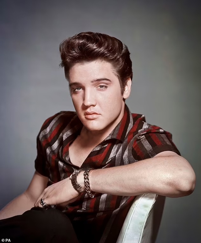 'Vua rock' Elvis Presley lần đầu tiên trình diễn trên sân khấu ở Anh nhờ công nghệ AI - Ảnh 1.