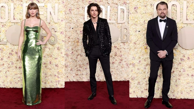 Timothée Chalamet và dàn sao tỏa sáng trên thảm đỏ Quả cầu Vàng 2024