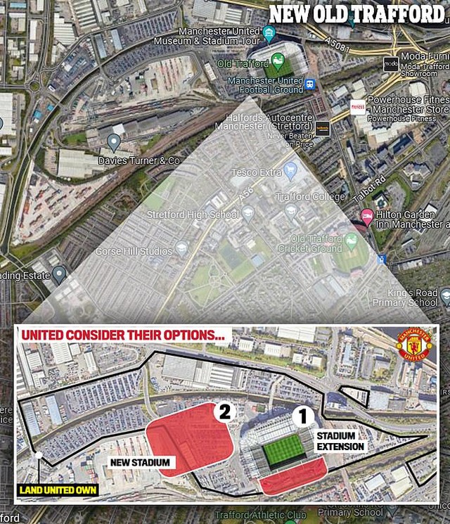 Tiết lộ 'siêu kế hoạch' tái thiết sân Old Trafford của Sir Jim Ratcliffe - Ảnh 2.