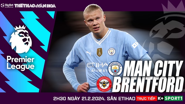 Nhận định bóng đá Man City vs Brentford (02h30, 21/2), đá bù vòng 18 Ngoại hạng Anh - Ảnh 2.