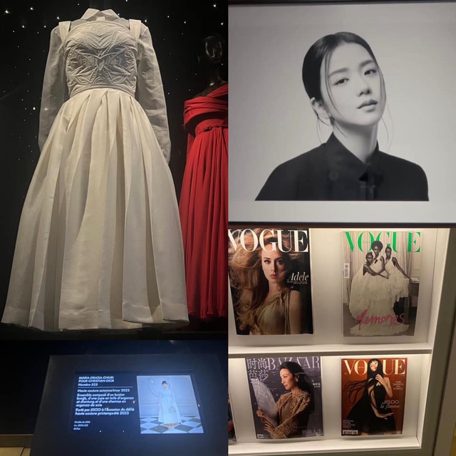 (BÀI CUỐI TUẦN) Bộ váy của Jisoo Blackpink được trưng bày tại bảo tàng Dior - Ảnh 2.