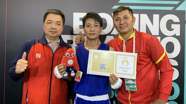 Kim Ánh chính thức giành vé đi Olympic Paris, tự hào Boxing Việt Nam