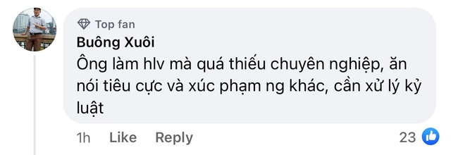 HLV bóng chuyền Hà Nội phát ngôn nhạy cảm về đối thủ, CĐV tranh luận gay gắt trên MXH - Ảnh 3.