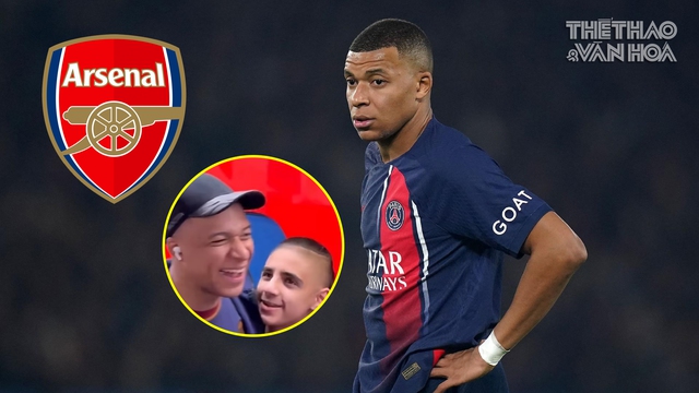 Mbappe phản ứng bất ngờ khi fan nhí nhắc đến Arsenal