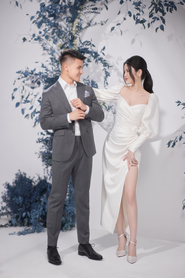 Quang Hải và Chu Thanh Huyền 'khóa môi' cực tình trong bộ ảnh cưới - Ảnh 5.
