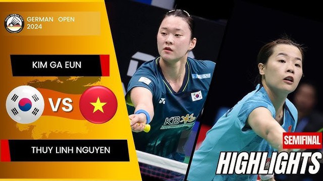 Link xem trực tiếp cầu lông Thùy Linh vs Mia Blichfeldt (16h hôm nay), chung kết Đức mở rộng