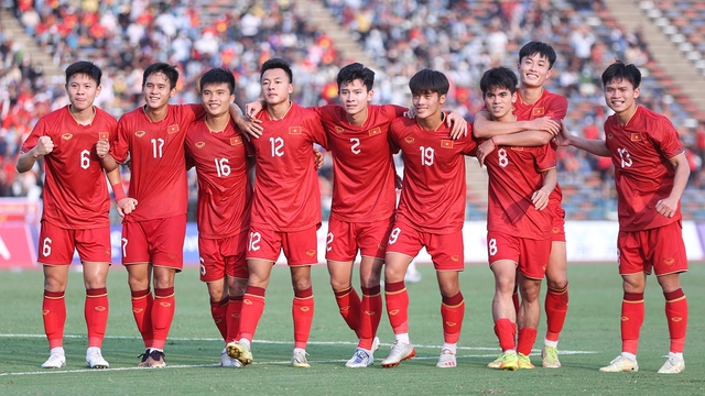 Kết quả bóng đá U23 Việt Nam vs U23 Tajikistan (lượt đi): Việt Nam thắng tối thiểu