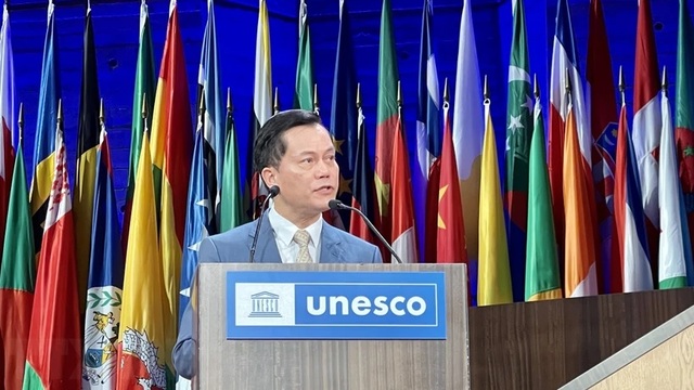 Việt Nam tiếp tục phát huy vai trò thành viên tích cực, có trách nhiệm tại UNESCO - Ảnh 1.