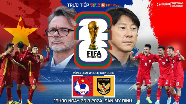 Nhận định bóng đá Việt Nam vs Indonesia (19h00 hôm nay), vòng loại World Cup 2026 