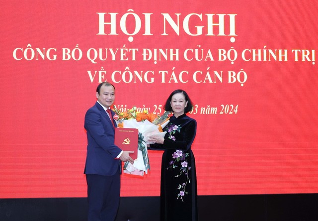 Đồng chí Lê Hải Bình giữ chức Tổng Biên tập Tạp chí Cộng sản - Ảnh 1.